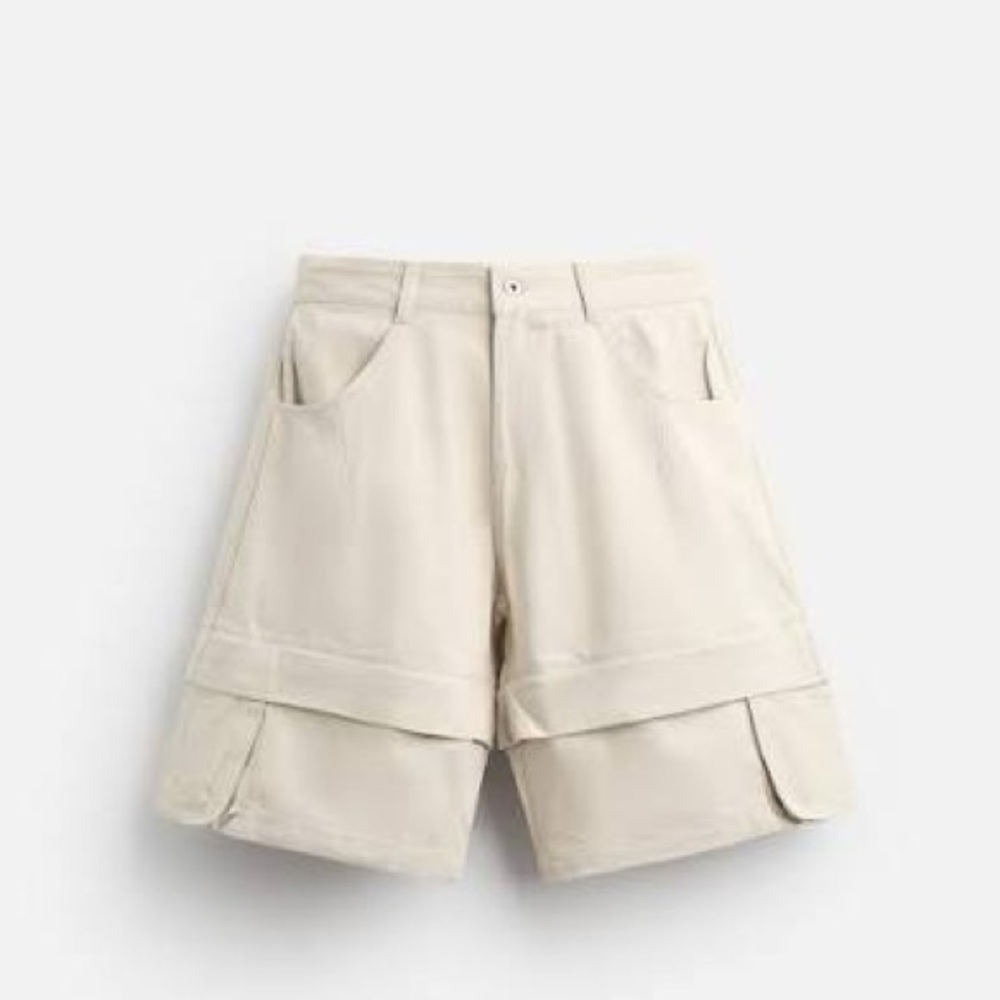 Zara Removable Cargo Shorts